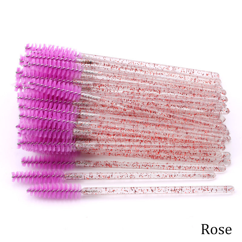 Hot Selling Crystal Acrylic Eyelash Brush