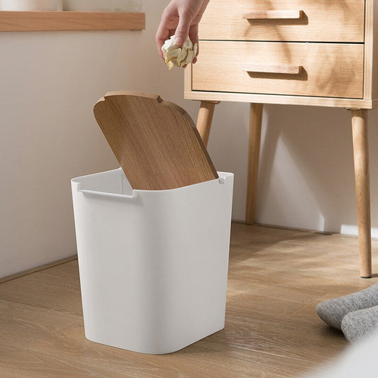 Kitchen press storage bucket