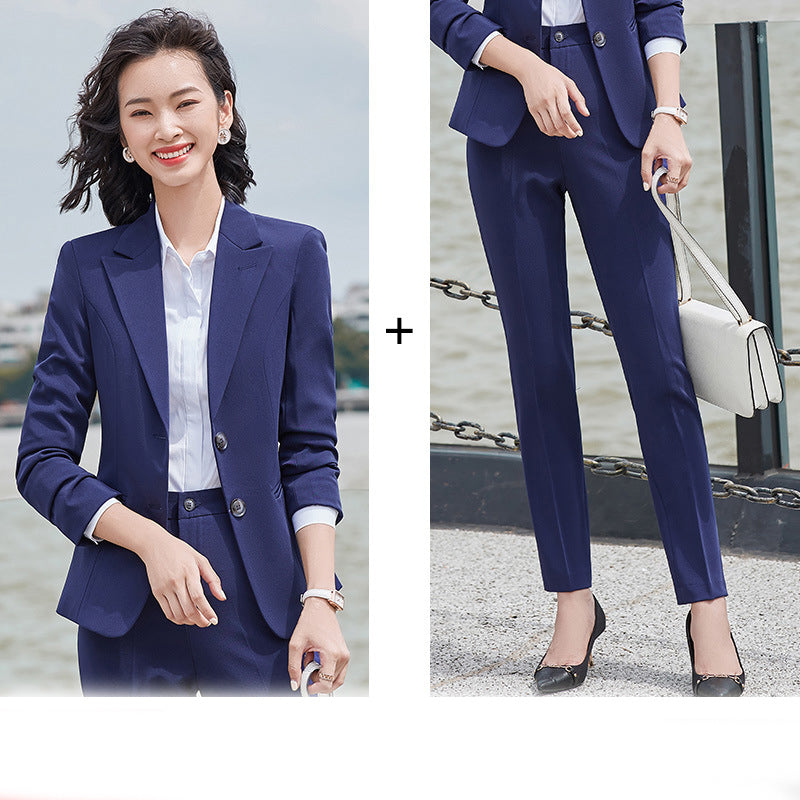 Fashion Lady Simple Little Man Blazer Suit