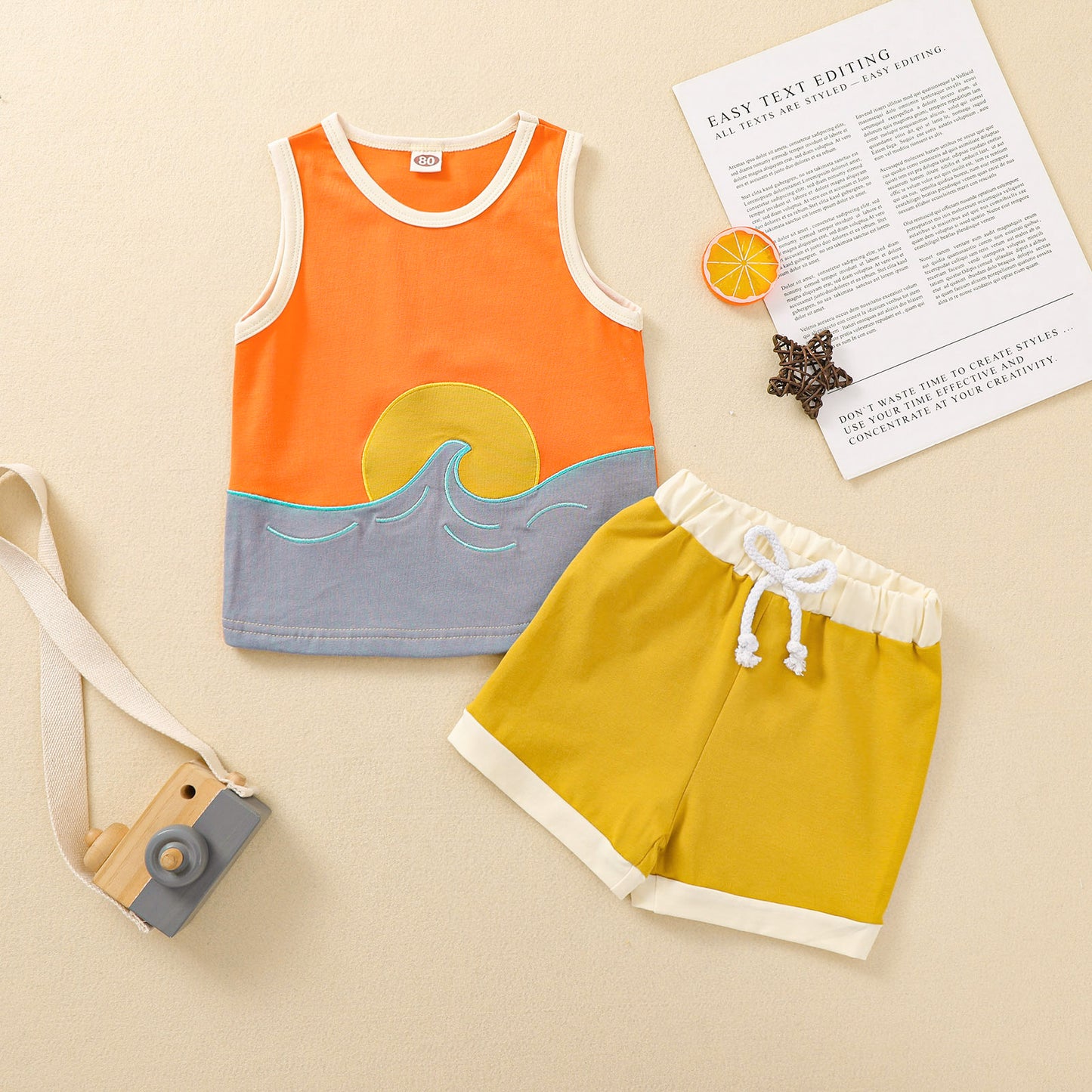 Children's Clothing Summer Cartoon Kids Clothes