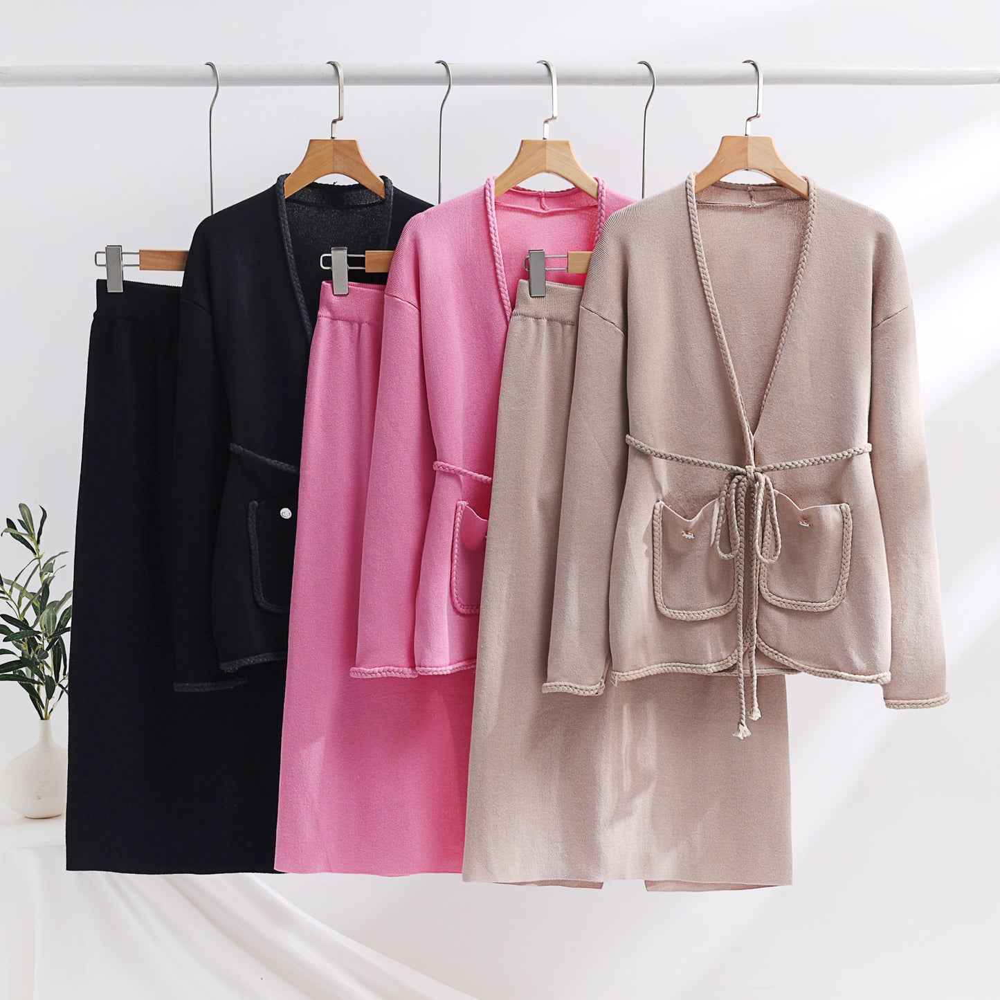 Two-piece Loose Casual Skirt Suit