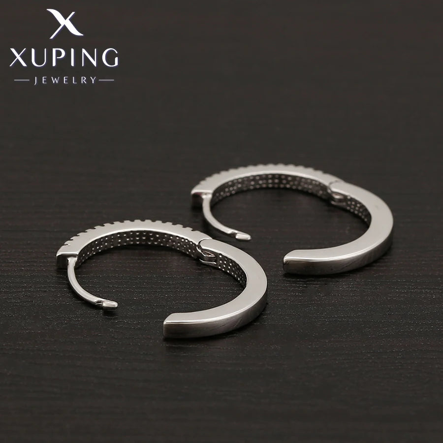 Xuping Jewelry Summer Sale Fashion Newly Trendy Simple Women Huggies Earring on Promotion ZB231