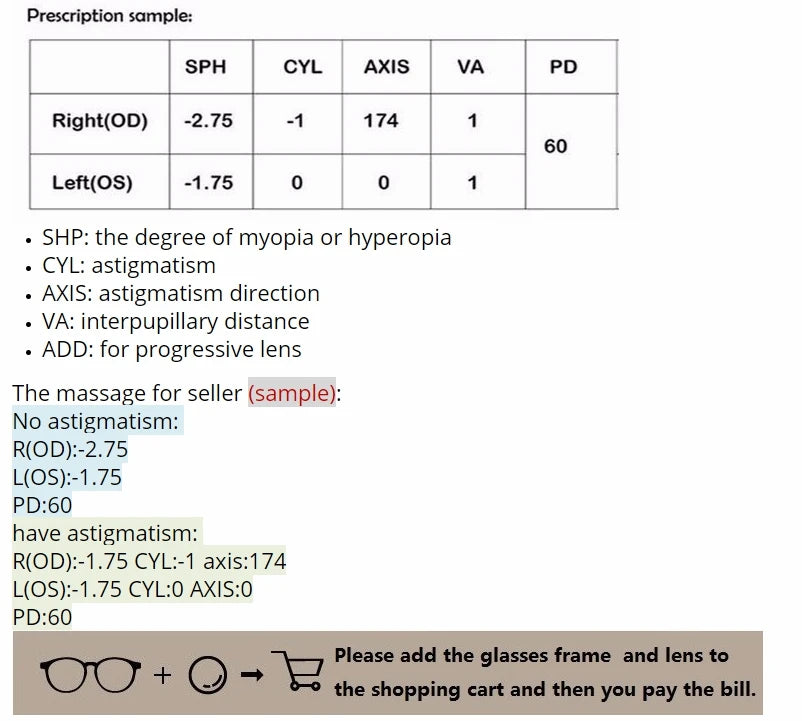 Custom A Pair Prescription Of Optical Lens GREEN-EMI Aspheric Myopia Presbyopia Scratch-resistant 1.56 1.61 1.67 1.74 Index