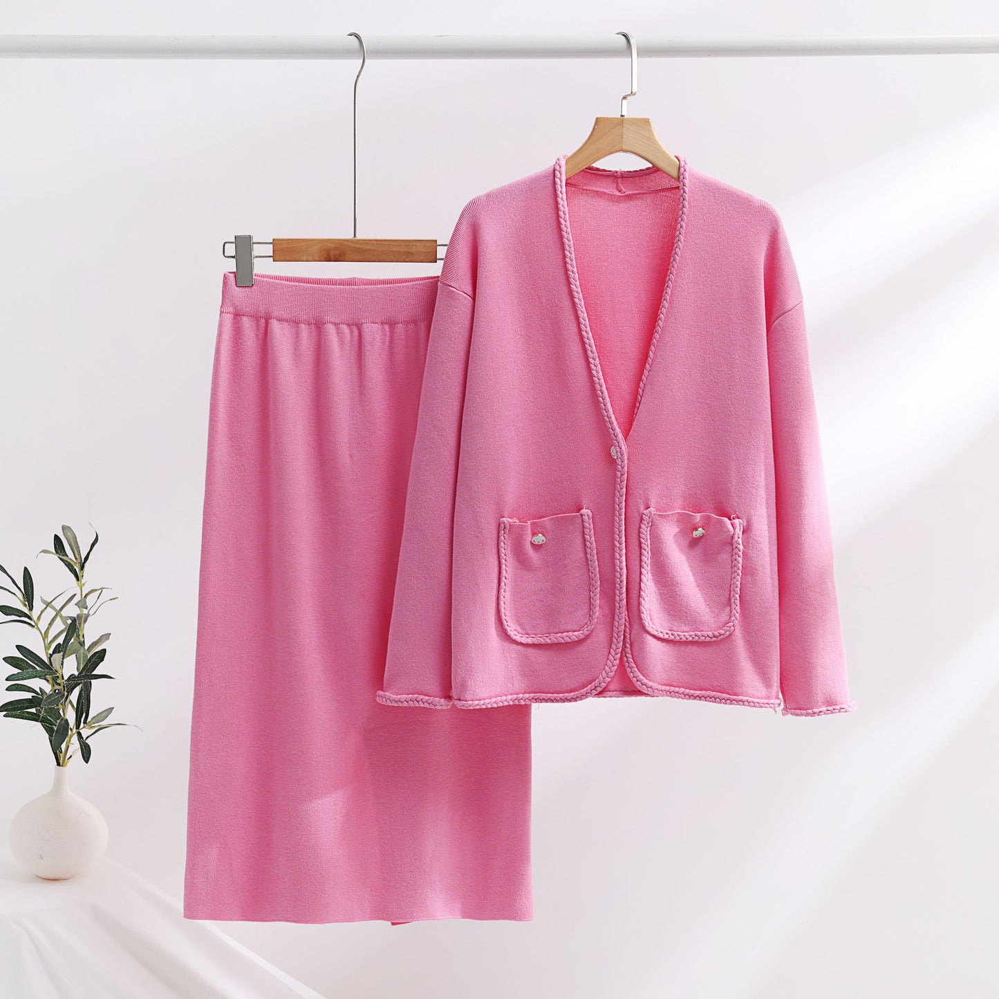 Two-piece Loose Casual Skirt Suit