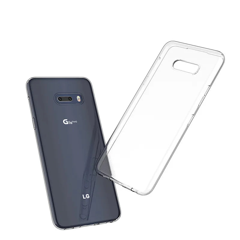 For LG G9 G8 G8S G8X G7 ThinQ Soft Phone TPU Case Transparent Silicone Case for LG Stylo 6 K62 ShockProof Clear Protective Cover