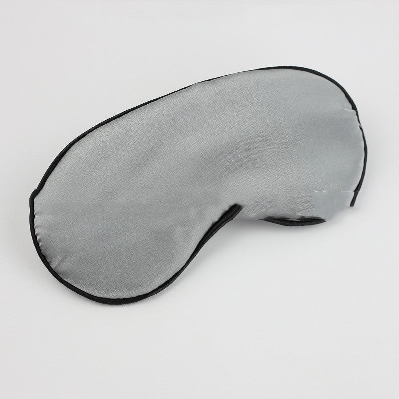 1PC Safety Goggles Pure Silk Sleep Eye Mask Padded Shade Cover Travel Relax Aid Blindfold New