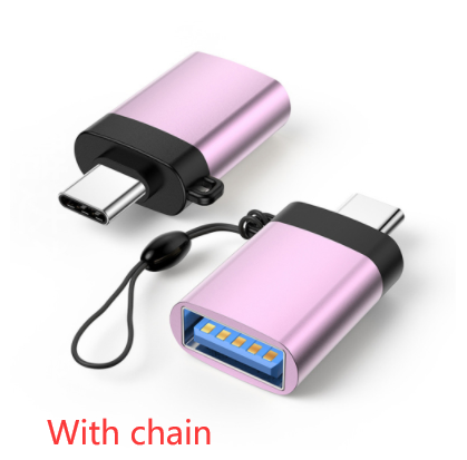 Type-C To Usb3.0 Female Adapter With Chain