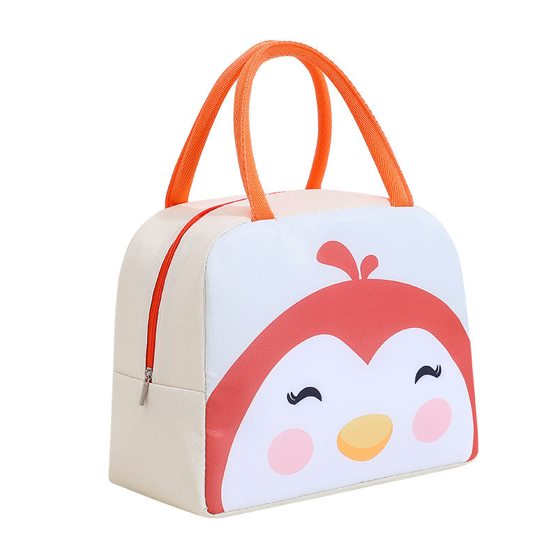 Student Lunch Box Cartoon Lunch Bag Oxford Cloth Thick Aluminum