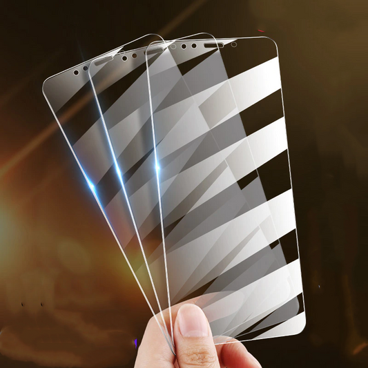 Tempered Film Fine Hole Half-screen Non-full Screen Scratch-resistant White Film