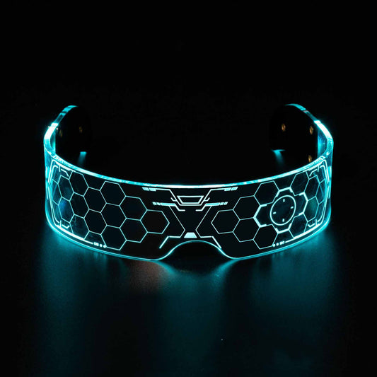 LED Colorful Luminous Technology Glasses