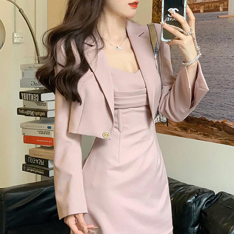 Top Slimming Versatile Suit Skirt Two Piece Set