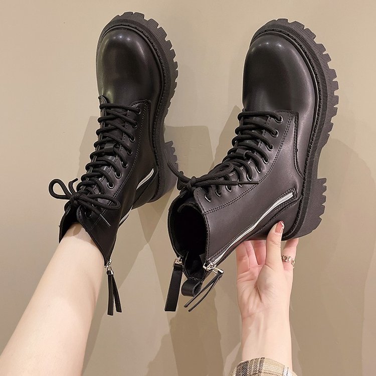 British Platform Female Boots