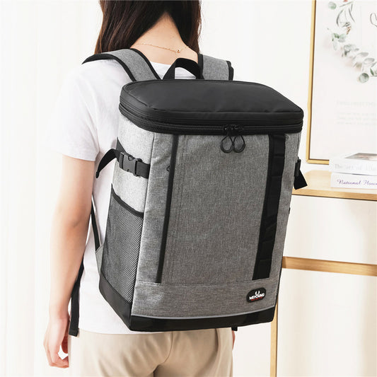 Double Shoulder Thermal Insulation Oxford Cloth Large Capacity Outdoor Picnic Backpack