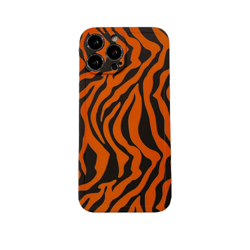 Fashion Tiger Pattern Orange Phone Case