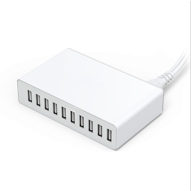 Ten Multi-port Usb Charger With Porous Multi-function