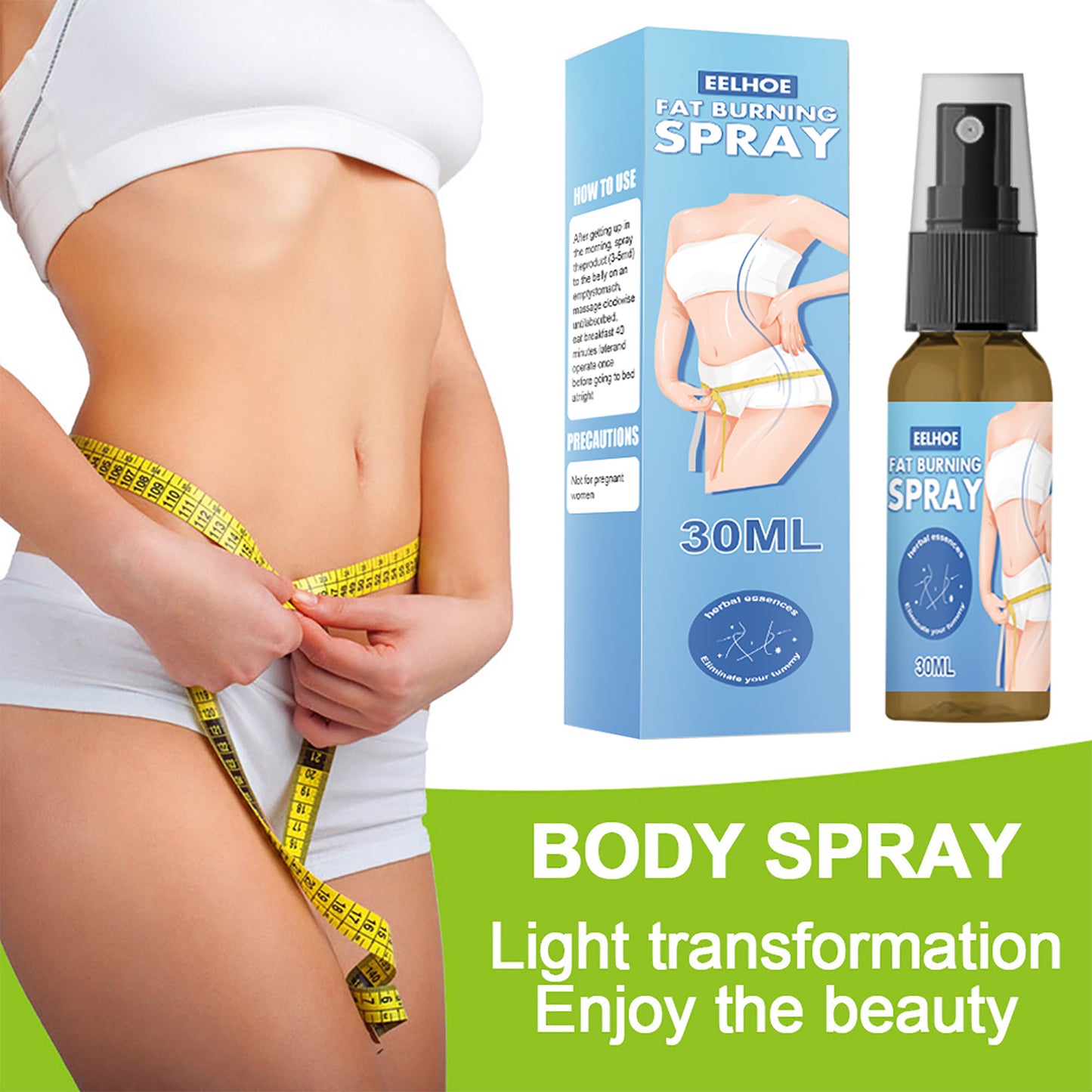 Full Body Qu Fat Slimming Body Shaping Spray