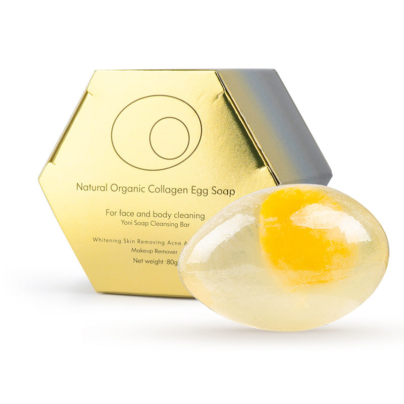 Egg Soap Whole Body Collagen Facial Soap