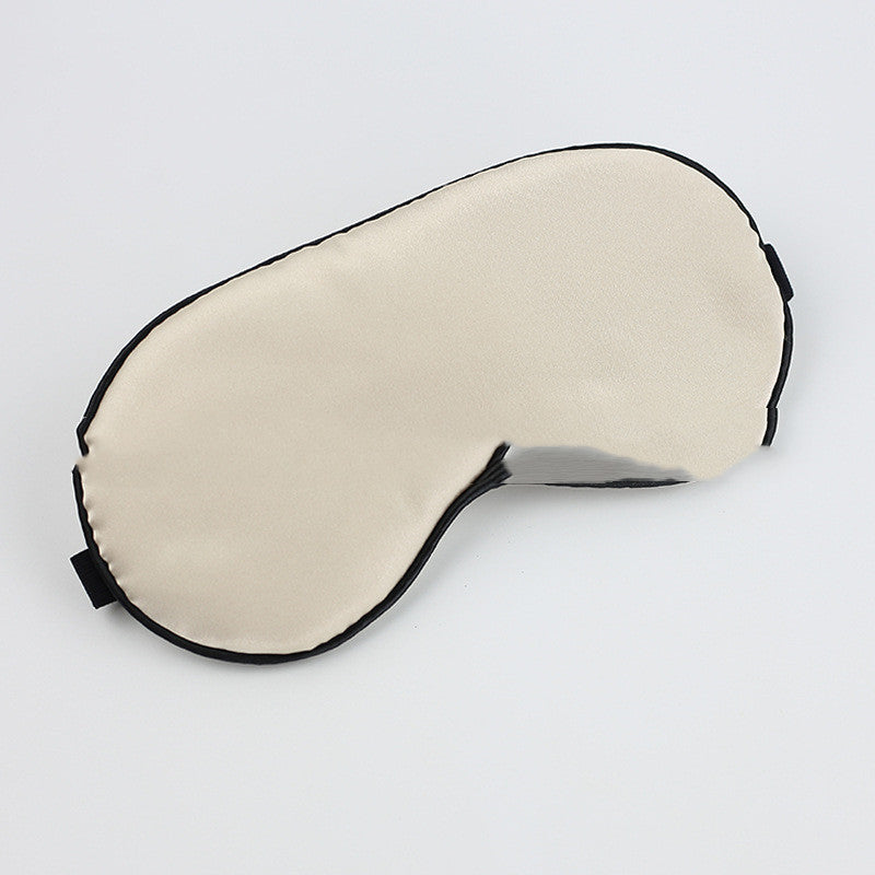 1PC Safety Goggles Pure Silk Sleep Eye Mask Padded Shade Cover Travel Relax Aid Blindfold New