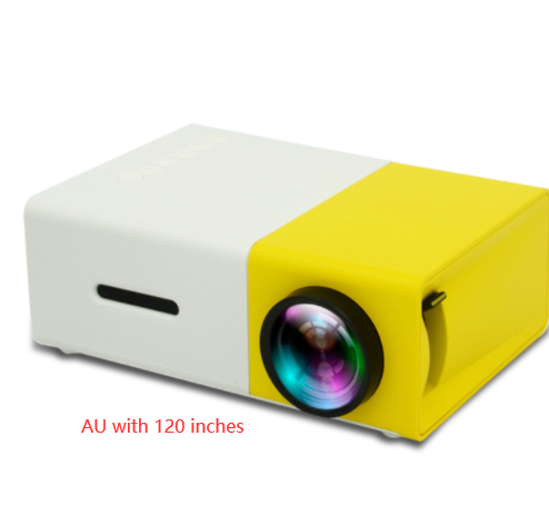 Portable Projector 3D Hd Led Home Theater Cinema HDMI-compatible Usb Audio Projector Yg300 Mini Projector