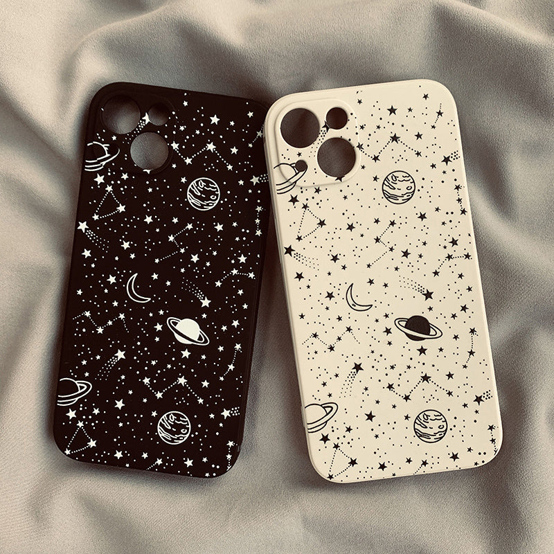 Cosmos Starry Phone Case Silicone Anti-Drop Personality