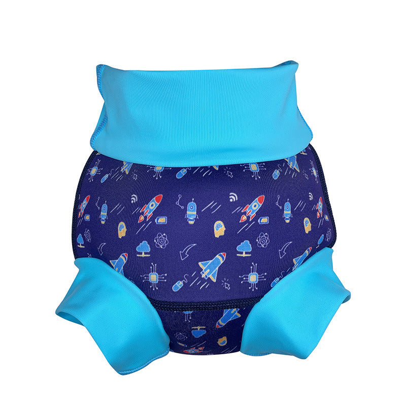 Baby Swimming Trunks Baby Waterproof Leakproof Warm Breathable